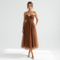 Josephine Tulle Corset Midi Dress – view 11