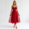 Josephine Tulle Corset Midi Dress – view 14
