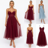 Josephine Tulle Corset Midi Dress – view 5