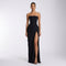 Juliette Strapless Corset Maxi Dress – view 10