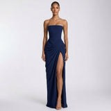 Juliette Strapless Corset Maxi Dress – view 6
