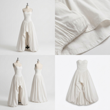 Junia Strapless Corset Balloon Maxi Dress – view 10