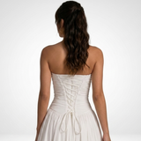 Junia Strapless Corset Balloon Maxi Dress – view 6