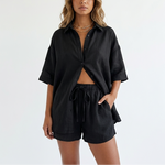 Juniper Linen Shirt & Shorts Set – view 8