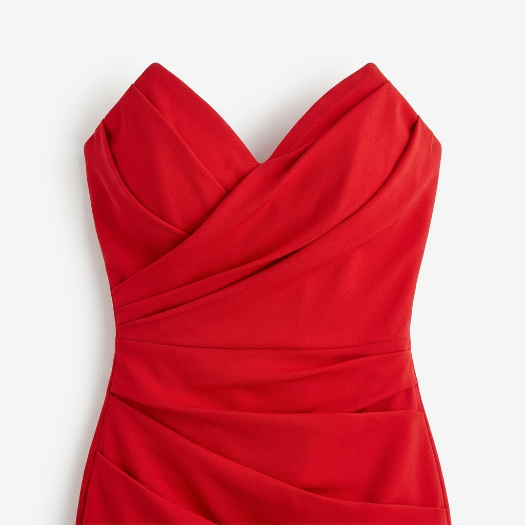Katarina Strapless Sweetheart Midi Dress – view 3