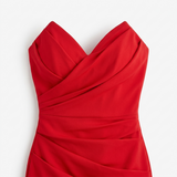 Katarina Strapless Sweetheart Midi Dress – view 3