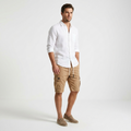 Lacey & Brooks | Kendall Drawstring Cargo Shorts