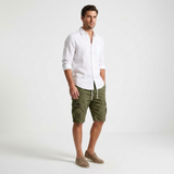 Kendall Drawstring Cargo Shorts – view 2