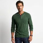 Kensington Long Sleeve Henley – view 1