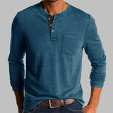 Kensington Long Sleeve Henley – view 2