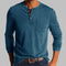 Kensington Long Sleeve Henley – view 2