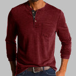 Kensington Long Sleeve Henley – view 4