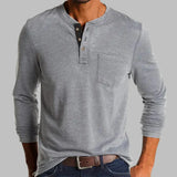 Kensington Long Sleeve Henley – view 6