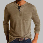 Kensington Long Sleeve Henley – view 7
