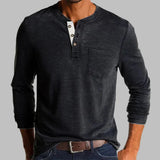 Kensington Long Sleeve Henley – view 9