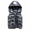 Kingsley Glossy Hooded Puffer Vest – view 5