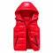 Kingsley Glossy Hooded Puffer Vest – view 8