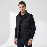 Langley Quilted Lined Vest – view 1