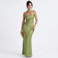 Lacey & Brooks | Lilian Open-Back Sash Maxi Dress