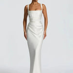 Lilian Open-Back Sash Maxi Dress – view 3