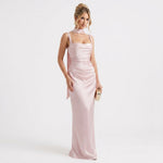 Lilian Open-Back Sash Maxi Dress – view 4
