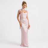Lilian Open-Back Sash Maxi Dress – view 4
