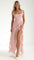 Lucienne Ruffled Slit Maxi Dress – view 4