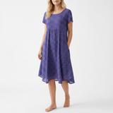 Maeve Polka Dot Relaxed Midi Dress – view 12