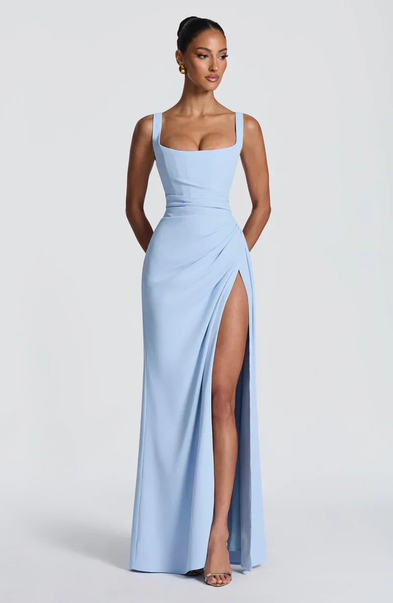 Margot Corset Slit Maxi Dress – view 1