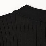 Marlow Ribbed Knit Cotton Polo – view 23