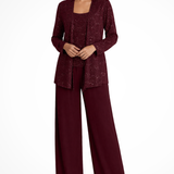 Mila Sequin Blazer Three-Piece Set – view 11