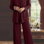 Mila Sequin Blazer Three-Piece Set – view 12