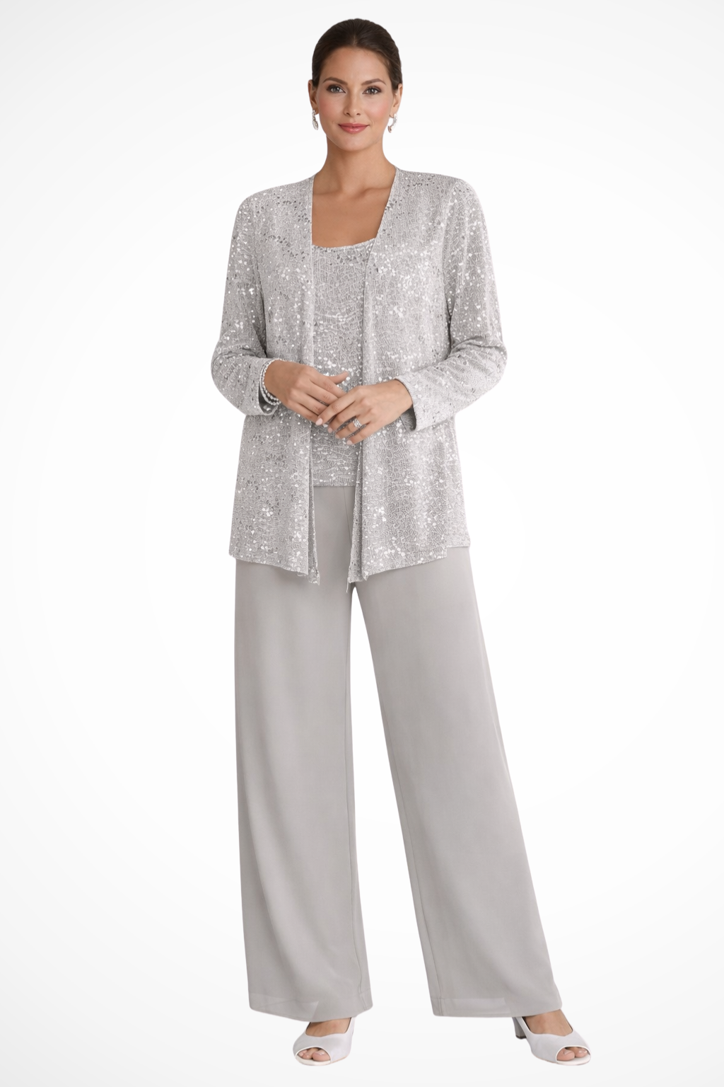 Mila Sequin Blazer Three-Piece Set – view 2