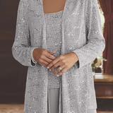 Mila Sequin Blazer Three-Piece Set – view 4