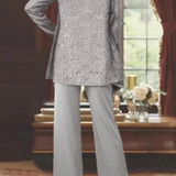 Mila Sequin Blazer Three-Piece Set – view 5