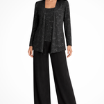 Mila Sequin Blazer Three-Piece Set – view 6