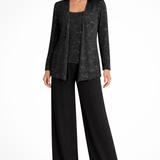 Mila Sequin Blazer Three-Piece Set – view 6
