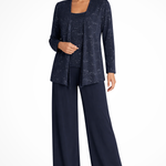 Mila Sequin Blazer Three-Piece Set – view 8