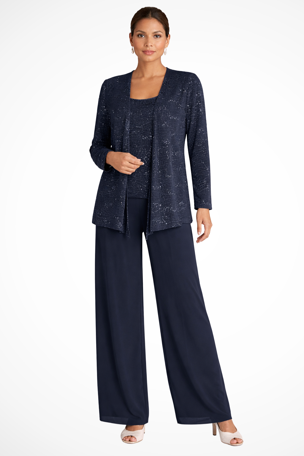 Mila Sequin Blazer Three-Piece Set – view 8