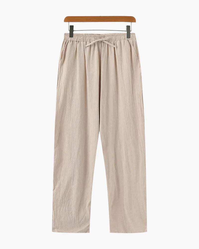 Nantucket Linen Drawstring Trousers – view 2