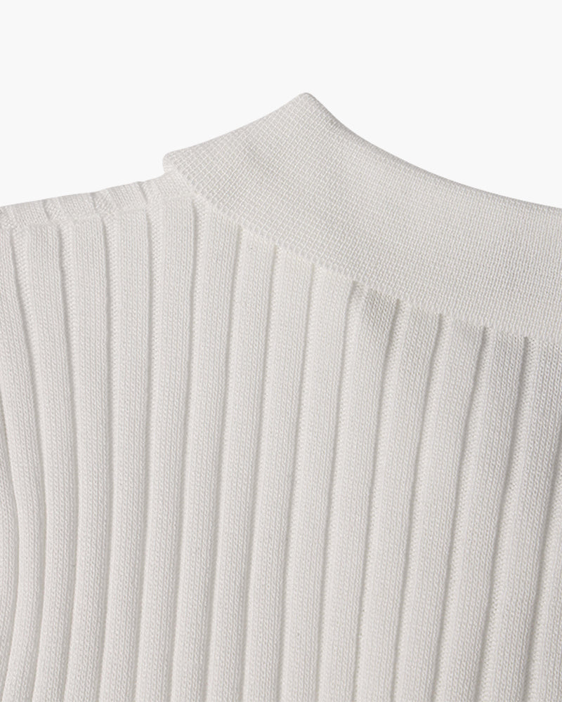 Newport Ribbed V-Neck Polo Shirt – view 10