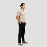Newport Ribbed V-Neck Polo Shirt – view 20
