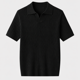 Newport Ribbed V-Neck Polo Shirt – view 21