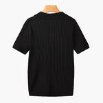 Newport Ribbed V-Neck Polo Shirt – view 24
