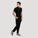 Newport Ribbed V-Neck Polo Shirt – view 29