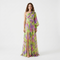 Noelle One-Shoulder Slit Maxi Dress – view 6