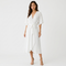Octavia Wrap-Neck Tie-Waist Midi Dress – view 15