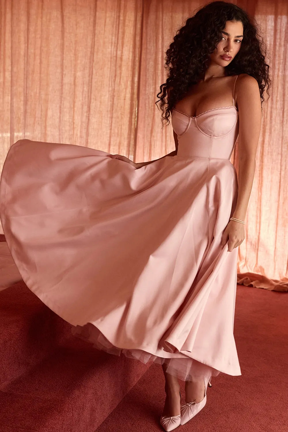 Odette Tulle Maxi Dress – view 15