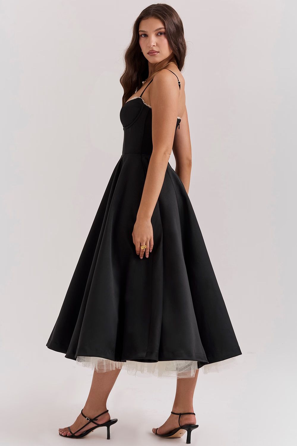 Odette Tulle Maxi Dress – view 17