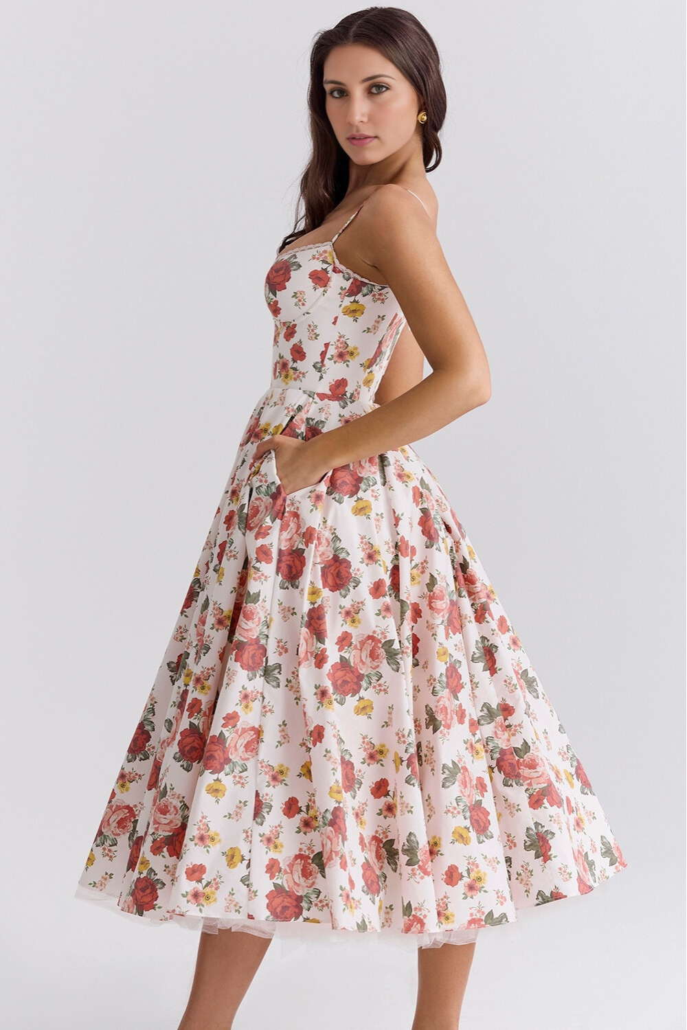 Odette Tulle Maxi Dress – view 20